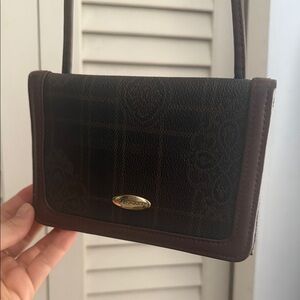Liz Claiborne Dark Brown Crossbody Bag